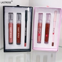Kit Combo 3-en-1 de Rouge à Lèvres, Gloss et Huile à Lèvres Vegan et Sans Cruauté Animale, Marque Privée, Vente en Gros