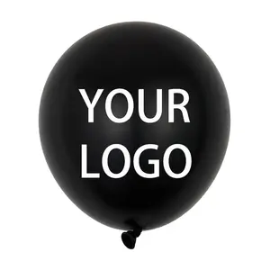 Personalized Advertising Printed Helium Balon Standard Latex Balloon Custom Branded Customized Logo Balloon with Logo Printed