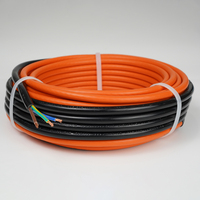 Sistemas de calefacción y piezas: cable T Cable de calefacción eléctrica Huanrui 120V/220V/230V/240V, 12 W/m 18 W/m, CE ROHS TUV, 15 años de garantía