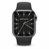 Reloj Inteligente U9LV1 Cuadrado de 2.01" con Pantalla TFT, Correa de Silicona, Llamadas por BT, NFC, Resistente al Agua IP67, Monitor de Ritmo Cardíaco, Rastreador de Actividad Física para Hombre