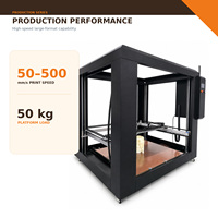 Protolink3D Printer 3D FDM Ukuran Besar Baru 1200x1200x1200mm Skala Besar Kelas Industri Paduan Aluminium Kecepatan Cetak 350mm/s