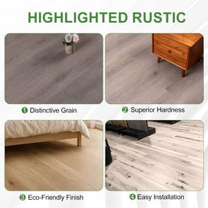 Parquet stratifié en hickory 2026, moderne, imperméable, résistant à l'usure, pour salle de bain et escaliers, laqué UV – Offre Spéciale - Product Image 6