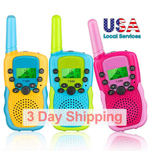 Envío rápido en 3 días, paquete de 3 T388, juguete para niño y niña, regalos de cumpleaños, No se necesita licencia, Mini Walkie Talkie para niños, al aire libre para acampar, senderismo - Product Image 1