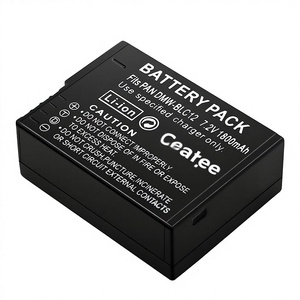 แบตเตอรี่กล้องลิเธียมไอออนรุ่น DMC-BLC12 สำหรับ FZ1000/FZ300/G85/<span class=keywords><strong>GX8</strong></span>/G6/GH2 แบบชาร์จได้ 7.2V มีสินค้าในสต็อก - Product Image 1