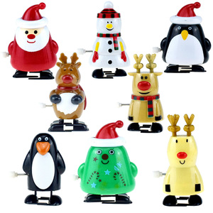 Jincan Bán Buôn Giáng Sinh Wind-up Hành Động Hình Santa Claus Người Tuyết Món Quà Giáng Sinh Đồ Chơi Giáng Sinh Trẻ Em Nhỏ Quà Tặng Đồ Chơi - Product Image 1