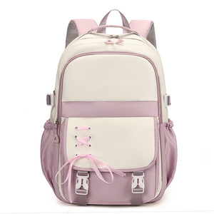 Sac à dos Cusangel 3-en-1 tendance et imperméable de grande capacité pour filles, idéal pour les élèves du primaire et du secondaire, sac à livres de 17 pouces - Product Image 2