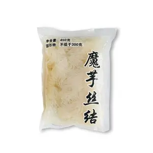 批发100% 天然魔芋面条白色塑料网干面12个月，12个月保质期水面正常