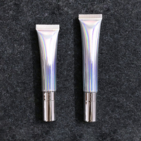 Brillant à lèvres vide clair push baume Lipgloss conteneurs Mini Tube souple en plastique cosmétique sérigraphie emballage cosmétique Unique