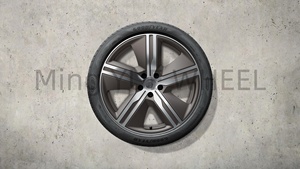 Cerchi per Auto Mingyue Flow Forming 22X9J 22X11J ET48 61 PCD 5X130 Asimmetrici per Porsche Cayenne Macan Panamera Taycan - Product Image 4