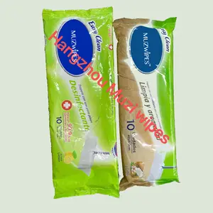 Wholesale Pro Moistened Floor Cleaning Mop Wet Wipes With Hole