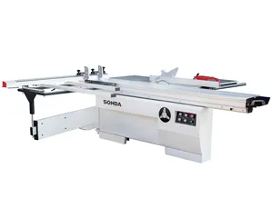 Woodworking Sliding Table Saw Machine SN2800S 2800mm Length Manual Lift Manual Tilt