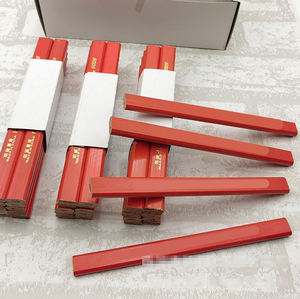 Ensemble de crayons de charpentier, <span class=keywords><strong>crayon</strong></span> plat pour le marquage des chantiers de construction - Product Image 1