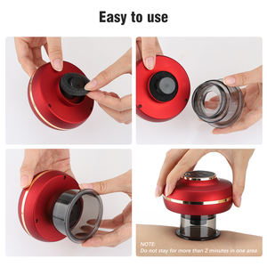 Terapi kerokan tubuh, bekam elektronik ukuran ganda, pijat bekam bernafas cerdas - Product Image 5