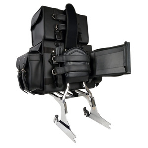 Muestra Gratis: Bolsa Trasera Impermeable de Gran Capacidad para Motocicleta, para Viajes de Larga Distancia, Bolsa de Equipaje Trasera de Nailon para Motociclismo - Product Image 5