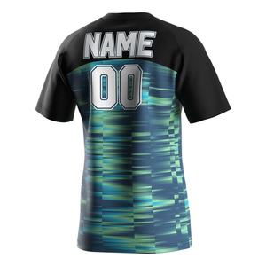 Maillot de sport personnalisé pour hommes, col rond, pour musculation, rugby, entraînement, blanc - Product Image 2