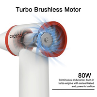 Souffleur sans fil multifonctionnel industriel 100 000 tr/min, moteur sans balais, pression de vent 100g, pour dépoussiérage