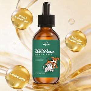 Gotas Orales Multihongos 60ml, Extractos de Hongos, Refuerzo Inmunológico, Estimulante Cerebral, Suplemento para Perros y Gatos - Product Image 3