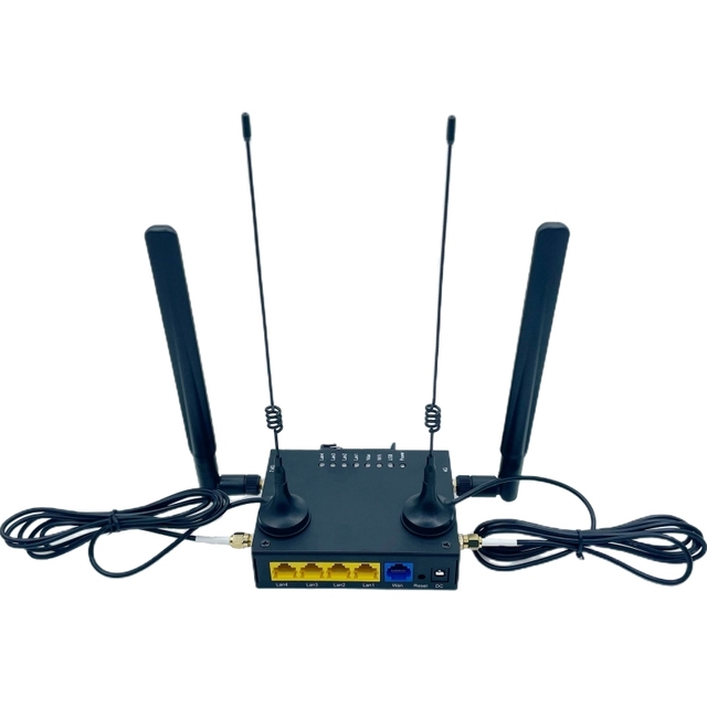 WZ-LAN Openwrt MTK7620A Unlock Cat4 Cat6 Industrial Grade Rail 4g Wifi Router Cpe with Sim Card Slot