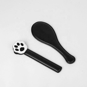 Vendita calda in pelle Spank Whip giochi per adulti Fetish Flogger Slave Paddle fruste Bondage Whip Flirt sculacciata giocattoli del sesso per le coppie - Product Image 3