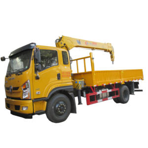 Dongfeng 4X2 6 גלגלים טלסקופי זרוע, 8 טון 6 גלגל 4*2 משאית מנוף ממד - Product Image 1