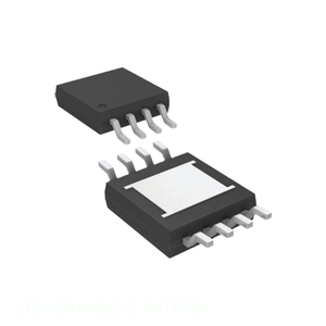 Circuit intégré de gestion de l'alimentation (PMIC) en stock, 8 TSSOP, 8 MSOP (0,118\", largeur 3,00 mm), borne exposée LT3663HMS8E-3.3 # TRPBF IC REG BUCK 3.3 - Product Image 1