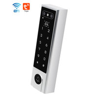 Système de contrôle d'accès biométrique par reconnaissance faciale V3-Wifi en métal, étanche pour extérieur, avec terminal de contrôle d'accès par carte EM/Mifare