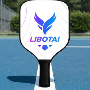Raquette de pickleball en fibre de carbone, légère, noyau en nid d'abeille, antidérapante, pour l'entraînement et le jeu en toutes saisons - Product Image 3