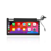 Acar Sunvisor Pasajero Cámaras duales Monitor LCD HD Android Entretenimiento Pantalla táctil inteligente para Toyota Venza