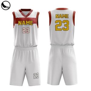 Uniforme de Baloncesto Personalizado BETHERIVAL, Diseño OEM, Color Amarillo - Product Image 3