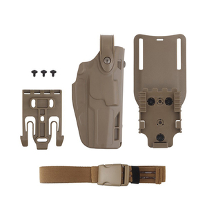 Funda para Pistola MK-17 P320 con Placa de Presión Inferior, Sistema de Extracción Rápida QLS, Compatible con Correas y Adaptado para Cinturón - Product Image 5
