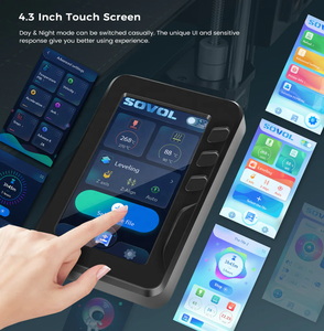 Imprimante 3D grand format SOVOL SV06 Plus pour débutants avec une vitesse d'impression <span class=keywords><strong>rapide</strong></span> <span class=keywords><strong>et</strong></span> <span class=keywords><strong>facile</strong></span> à utiliser - Product Image 2