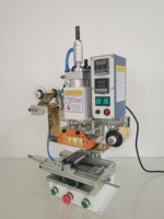 Machine d'estampage à chaud pour transfert de chaleur de bouteilles en verre plastique Imprimante numérique automatique de presse à chaud pour bouchon de gobelet rond en papier