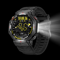 Jam Tangan Pintar Olahraga Luar Ruangan GPS Layar TFT OEM, Jam Tangan Pintar Kebugaran, Jam Tangan Pintar Kesehatan dengan Fitur Panggilan untuk Pria