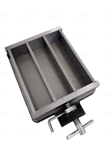 Moule d'essai de mortier de ciment souple 40 * 40 * 160 / Moule d'essai de béton en fonte de fer / Moule d'essai de cube de béton - Product Image 6