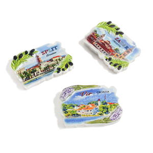 Imán <span class=keywords><strong>de</strong></span> Resina 3D para Refrigerador, Recuerdo <span class=keywords><strong>de</strong></span> Croacia, Imán <span class=keywords><strong>de</strong></span> Poliresina con Diseño <span class=keywords><strong>de</strong></span> Monumento Urbano - Product Image 2