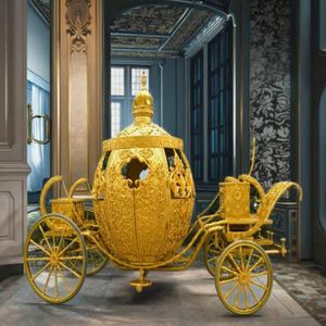 ديلوكس سيندريلا فيرتاتيل اليقطين لمتنزهات حفلات الزفاف الترفيهية ركوب وسائل النقل الخاصة للحدائق الاحتفالية - Product Image 6