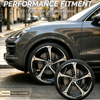 Jantes en alliage forgées par flux 5X100 18X8 CB 73.1 pour Toyota Corolla RAV4 Subaru Impreza Forester Outback Mazda 3 CX-5 Scion TC