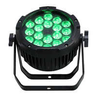 Projecteur lumineux pour scène à led DMX512 18x18W, imperméable conforme à la norme IP65, 6 en 1, lumière professionnelle RGBWA, équipement de DJ, disco
