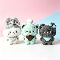 Peluche Lapin Personnalisée d'Usine, Pendentif Sac Cadeau d'Anniversaire Meilleur Ami, Jouet en Peluche pour Filles