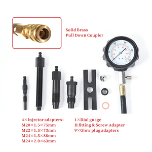 17 Parçalı Dizel Motor Kompresyon Test Cihazı Seti Motor Teşhis Yağ Basınç Test Cihazı - Product Image 4