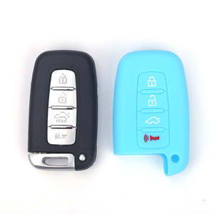 Étui intelligent en gel de silicone à 4 boutons pour clé de voiture Ix35 & <span class=keywords><strong>Ix20</strong></span> (Modèle 1007.04) Fabriqué en Chine - Housse de protection pour télécommande de clé - Vente en gros - Product Image 2