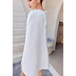 Vietnam robes formelles de style élégant OEM femmes mode tissu doux Enzo Leo vêtements approvisionnement robe de haute qualité - Product Image 2