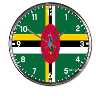 Jam Dinding Bulat Bendera Belize Jam Dinding Tanpa Suara Klasik Jam Dinding Tenaga Baterai untuk Kantor Rumah Ruang Tamu
