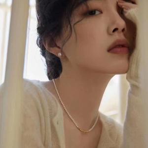 Collar de Plata de Ley S925 con Colgante de Perla de Mar Circular de Moda Zhuji 2025, 10-11 mm, Blanco Australiano - Product Image 4