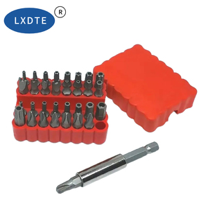 LXD – Kit de 33 embouts magnétiques en acier de qualité industrielle avec support d'extension, embouts de tournevis étoile, personnalisable OEM - Product Image 2