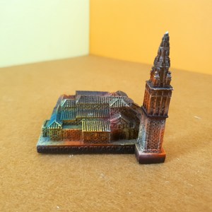 Witt Resina Artesanía Decoración del hogar Edificio <span class=keywords><strong>Santo</strong></span> <span class=keywords><strong>Domingo</strong></span> De La Calzada Modelo Manor Turismo Recuerdos y Castillo para turistas - Product Image 4