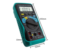Multimeter Digital Kyoritsu KEW1009 untuk Kegunaan Industri - Presisi Tinggi Tiga Digit 0-600V Tegangan AC/DC 0-10A Arus