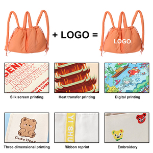 Borsa <span class=keywords><strong>a</strong></span> Tracolla Regolabile in Nylon Imbottito con Coulisse, Grande Capacità, Leggera, Borsa da <span class=keywords><strong>Donna</strong></span>, Zaino da Viaggio, Borsa Tote - Product Image 3