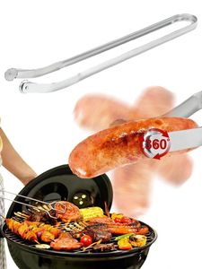 Wholesale Premium Quality 304 Stainless Steel Kitchen Food Tongs Fine <b>Bbq</b> Baking Buffet Serving Utensils <b>Tools</b> - Product Image 5