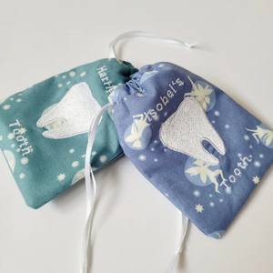 Natural Drawstring Cotton Medicine Storage <strong>Bags</strong> for Dentistry &amp; <strong>Tooth</strong> <strong>Fairy</strong> <strong>Bag</strong> Children's First <strong>Tooth</strong> Keepsake Gift - Product Image 3